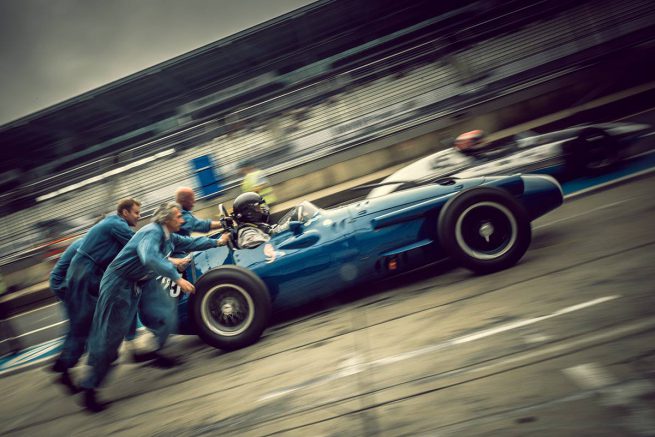 Classic Car Oldtimer racecar maserati 250f nürburgring ogp