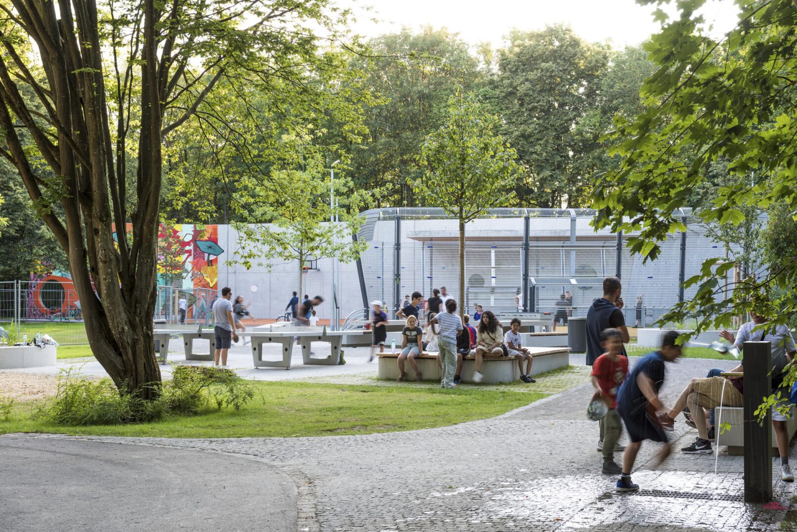 Campus-Ost München Landschaftsarchitektur fotograf dokumentation