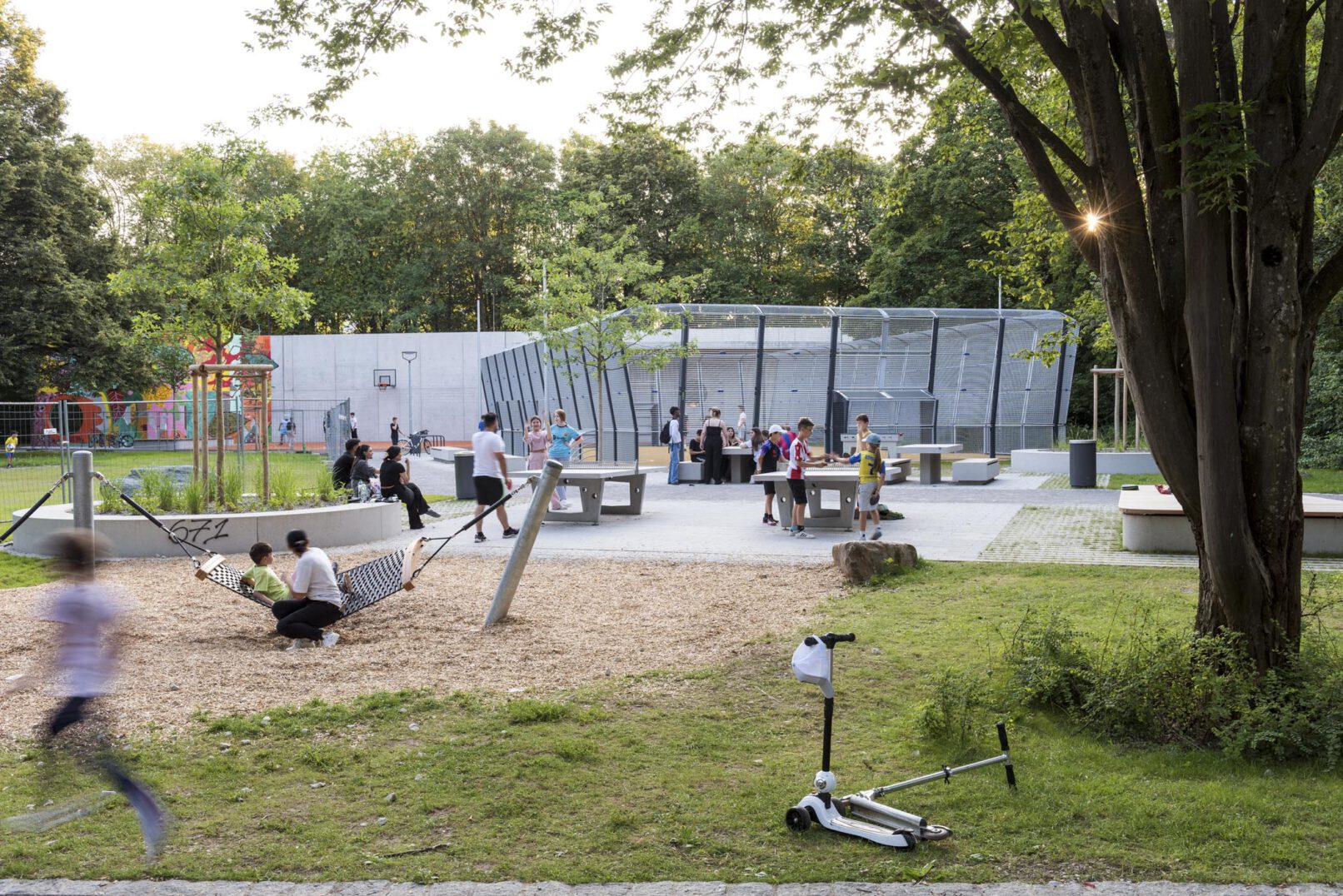 Campus-Ost München Landschaftsarchitektur fotograf dokumentation