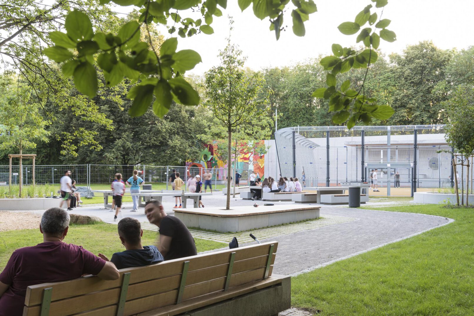 Campus-Ost München Landschaftsarchitektur fotograf dokumentation